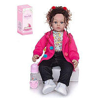 Лялька іграшка дитяча реалістична AD 2203-57, м`якотіла, висота 57 см, в коробці