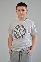 Повсякденна футболка для хлопчика, З принтом, Різні кольори (Розміри: S, XS)