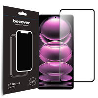 Стекло защитное BeCover Poco X5 Pro 5G Black (708820) p