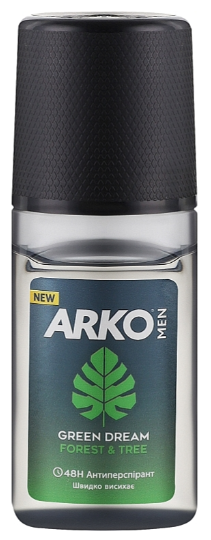 Антиперспірант кульковий чоловічий Arko Men Green Dream (50мл.)