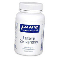 Лютеин и Зеаксантин, Lutein/Zeaxanthin, Pure Encapsulations 120 (72361001) z15-2024