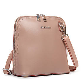 Женська сумка-кросбоди шкіряна ALEX RAI 32-8803 рожева