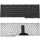 Клавіатура для ноутбука TOSHIBA (A500, L350, L500, L550, P200, P300, P500) rus, black (chiclet), фото 3