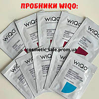Wiqo набір пробників - 10 шт ( 5 шт флюїд+ 5 шт крем для сухої шкіри)