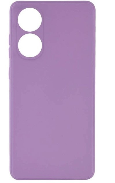Чохол на телефон Oppo A98 Silicone Case Full (Бузковий), фото 1
