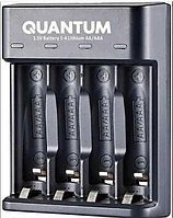 Зарядное устройство Quantum QM-BC3040 (4 акум.,AA\AAA)(micro usb charge)