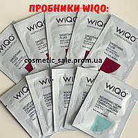 Wiqo набір пробників - 10 шт ( 5 шт флюїд+ 5 шт крем для нормальної шкіри)
