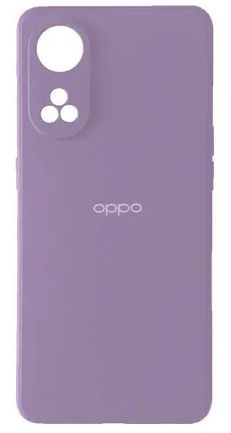 Чохол на телефон Oppo Reno 8T Silicone Case Full (Бузковий), фото 1