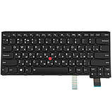 Клавіатура для ноутбука LENOVO (ThinkPad Yoga 460) rus, black, підсвічування клавіш, с джойстиком, фото 3