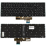 Клавіатура для ноутбука LENOVO (IdeaPad 310S-15 series) rus, black, без фрейма, підсвічування клавіш, фото 3