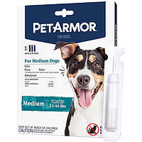 Капли от блох, клещей, вшей для собак 10-20кг, 1.34мл PetArmor Medium ПЕТАРМОР
