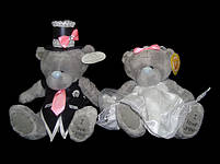 Ведмедики "Тедді" Весільні прикраси на машину, фото 3