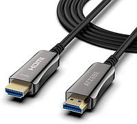 Оптоволоконний кабель ATZEBE 15 м, кабель HDMI 2.0 зі швидкістю 18 Gbps