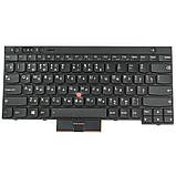Клавіатура для ноутбука LENOVO (Thinkpad: T430, T430i, T430S, T530, T530I, X230, X230i, X230S) rus, black (оригінал), фото 3