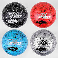 М'яч волейбольний c 44412 (60) 4 види, вага 300 грам, Матеріал PU, балон гумовий