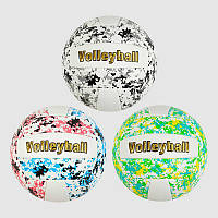 Мяч волейбольный C 44439 (60) 3 вида, вес 270 грамм, материал ТPU, баллон резиновый