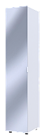 Шкаф для одежды Doros Гелар Белый с Зеркалом 39х49.5х203.4 (44900242)