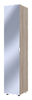Шкаф для одежды Doros Гелар Дуб сонома с Зеркалом 39х49.5х203.4 (44900243)