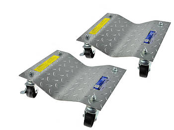 Транспортувальні автомобільні ролики 680 кг сталеві 2 шт Geko G02141