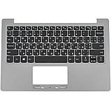 Клавіатура для ноутбука LENOVO (IdeaPad 120S-11IAP Keyboard+передня панель) rus, silver, фото 3