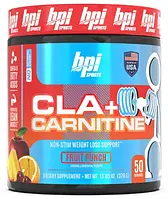 Жиросжигатель BPI Cla Plus Carnitine 370 г - Fruit Punch