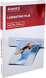 Плівка глянцева для ламінування Axent А4, 75мкм, 100шт. (2010-a), фото 2