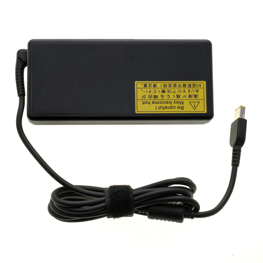 Оригінальний блок живлення для ноутбука LENOVO 20V, 6A, 120W, USB+pin (Square 5 Pin DC Plug), black (00PC727) (без кабеля!)