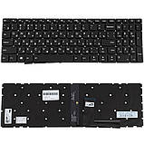 Клавіатура для ноутбука LENOVO (IdeaPad: 310-15) rus, black, без фрейма, підсвічування клавіш(оригінал), фото 3