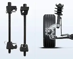 Стяжки пружин Falon Tech с фиксатором 260мм FT14025, фото 4