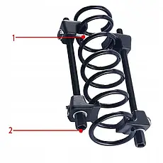 Стяжки пружин Falon Tech с фиксатором 260мм FT14025, фото 2