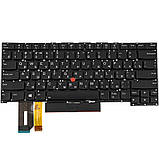 Клавіатура для ноутбука LENOVO (ThinkPad P1 Gen 3) rus, black, без кадру, підсвічування клавіш, фото 3