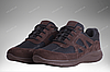 Тактичні літні кросівки з вентильованою сіткою / полегшене шкіряне військове взуття на літо ENIGMA Stimul (dark brown), фото 6