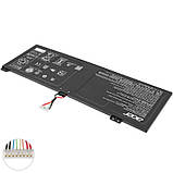 Оригінальна батарея для ноутбука ACER AP18L4N (TravelMate TMP614-51T-G2) 15.2V 3920mAh 60Wh Black (KT.00404.002), фото 3