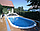Каркас басейну (600х320х150 cм) з отворами, для монтажу в ґрунт, IBIZA OVAL без лайнера, фото 3
