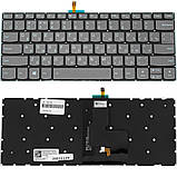 Клавіатура для ноутбука LENOVO (IdeaPad: V330-14) rus, blaсk, без фрейма, підсвічування клавіш(оригінал), фото 3