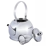 Чайник-заварник із нержавіючої сталі KAMILLE KM-1094 1 Л, фото 2