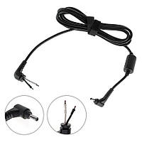 Оригінальний DC кабель живлення для БЖ Samsung 90W 3.0x1.0мм, L-подібний штекер, L-подібний вхід в БЖ (від БЖ до ноутбуку)