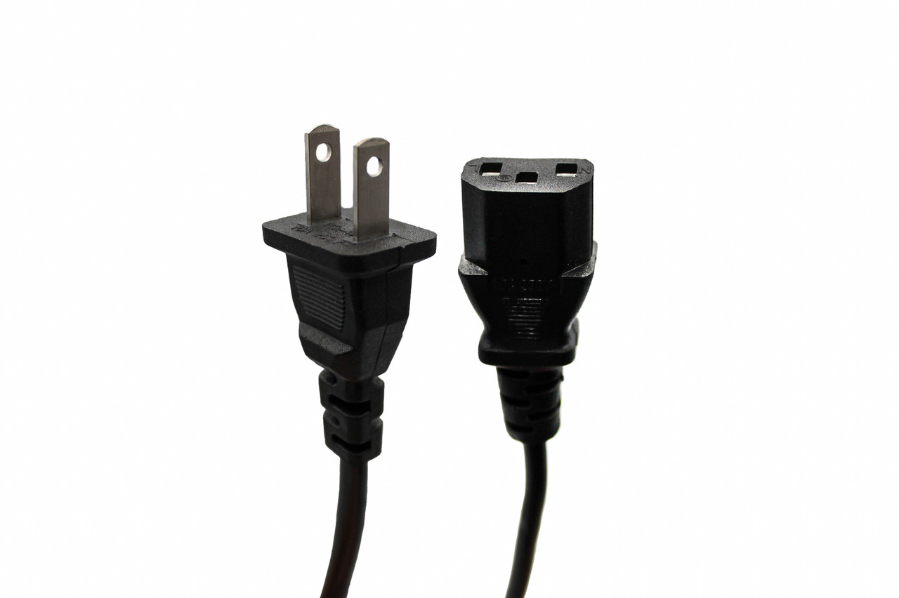 Кабель живлення PROLUM™ під USA розетку (3 контакти), 1М