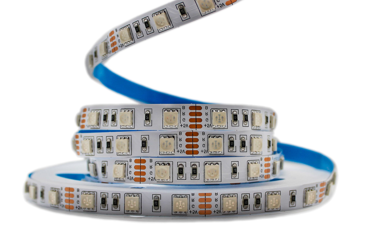 Світлодіодна LED стрічка PROLUM™ 5V; 5050\60; IP20; Series "S", RGB