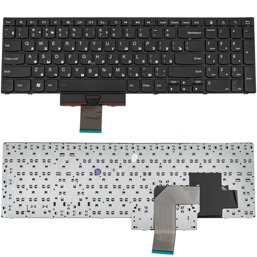 Клавіатура для ноутбука LENOVO (Edge: E520, E525) rus, black (OEM)