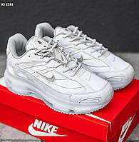 Кросівки Nike Air чоловічі чорний та білий колір. Спортивні кросовки 40-44 розміри