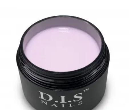 Камуфлюючий гель для нарощування нігтів D.I.S Hard Gel Cover Milky Pink 50 г