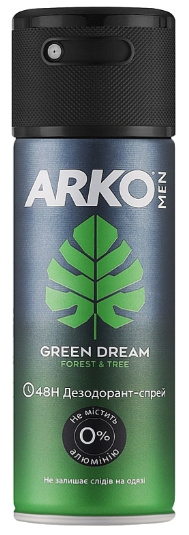 Дезодорант-спрей чоловічий Arko Men Green Dream (150мл.)