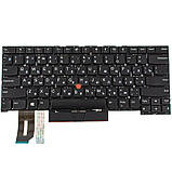 Клавіатура для ноутбука LENOVO (ThinkPad: T490s, T495s) rus, black, без фрейму, фото 3