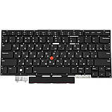 Клавіатура для ноутбука LENOVO (ThinkPad: X1 Carbon 11th Gen) rus, black, без фрейма, підсвічування клавіш, фото 3