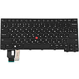 Клавіатура для ноутбука Lenovo (ThinkPad: T14, L14 Gen 3) rus, black (ОРИГІНАЛ), фото 3