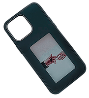 Чехол з технологией E-ink Screen Case for iPhone 15 Pro Max Black чехол с дисплеем
