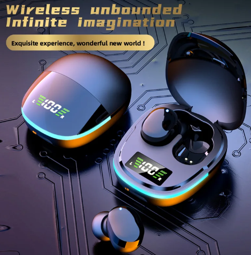 TWS G9S Bluetooth-навушники Бездротові навушники HiFi-гарнітура Водонепроникні шумозаглушення Спортивні навушники з мікрофоном для