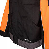 Спецодяг чоловічий костюм куртка та штани, захисний робочий комплект, чоловіча роба чорна,якісна спецівка, фото 7