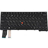 Клавиатура для ноутбука LENOVO (ThinkPad: X13 Gen 2) rus, black, подсветка клавиш, фото 3
